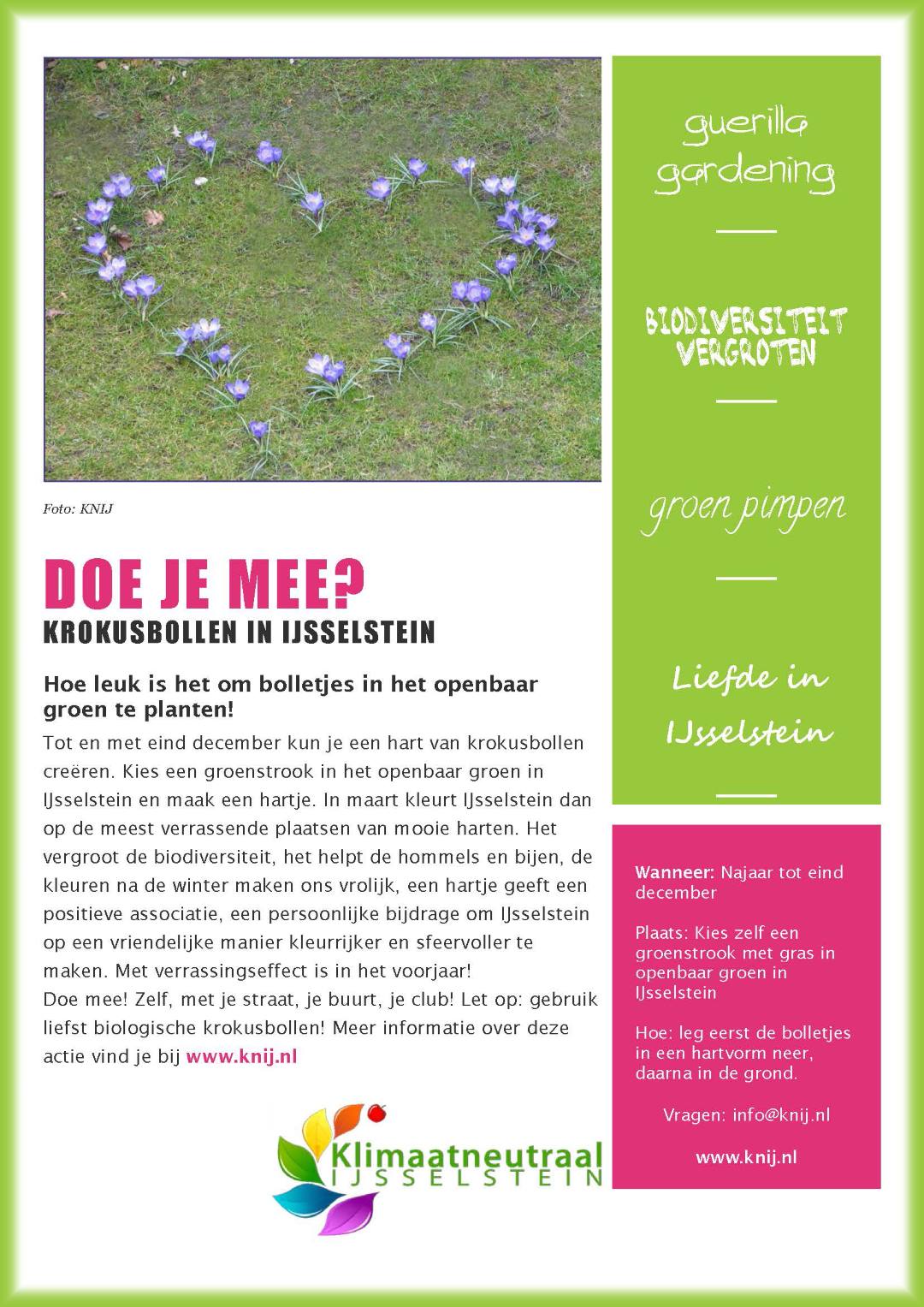 doe mee plant een hartje flyer