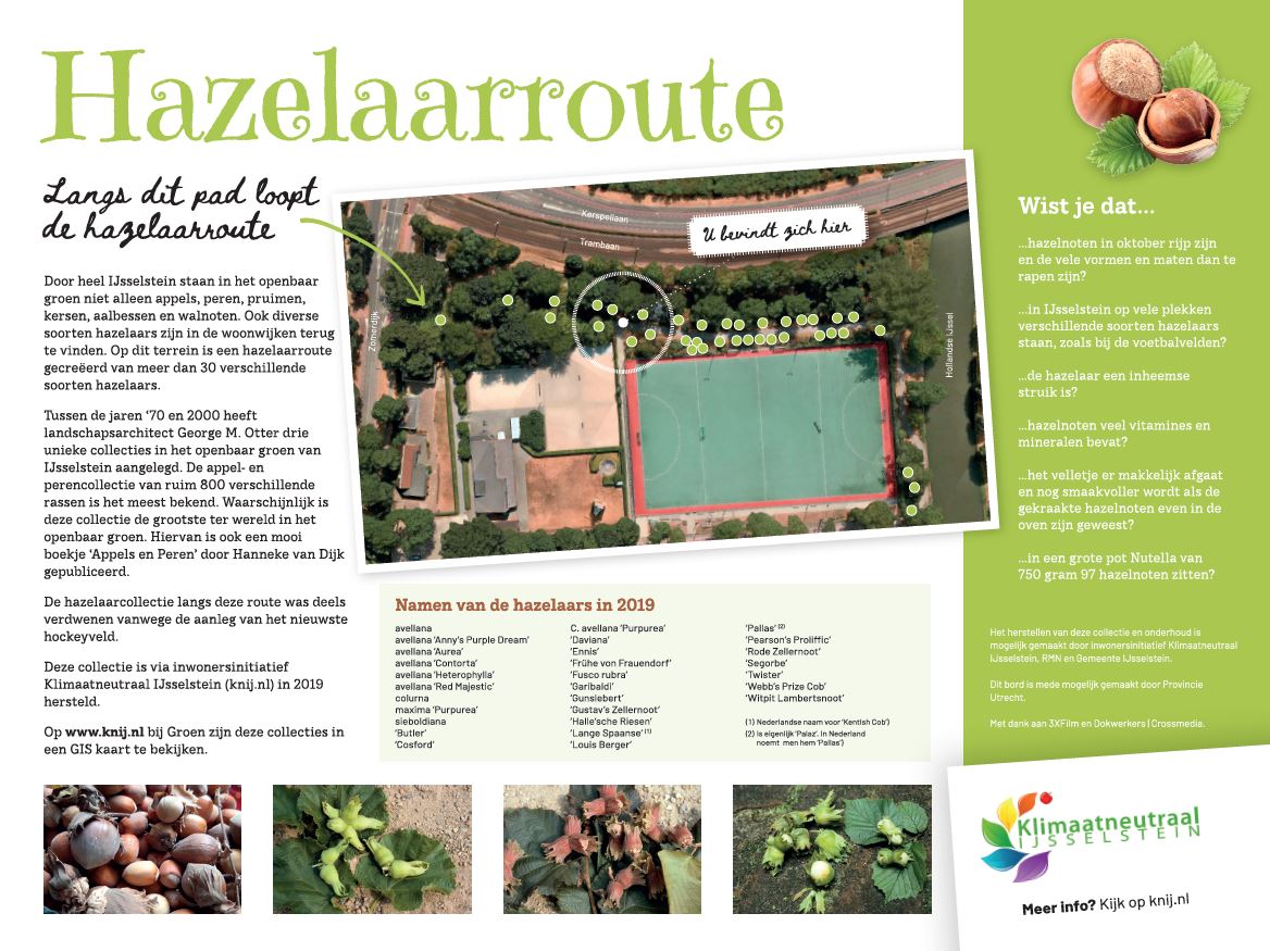 hazelaren bord ijsselstein